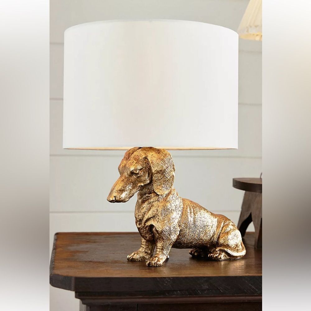 Anthropologie The Icon Table Lamp: Dog Edition Dachshund